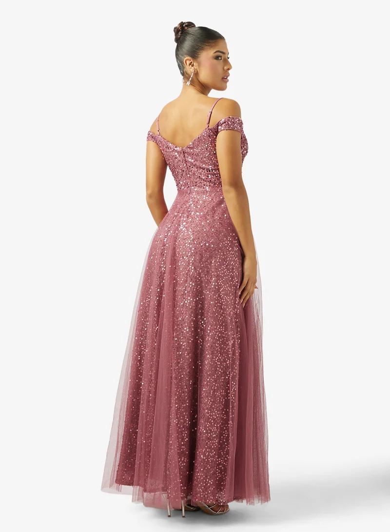 Ella Limited Edition Shimmer A-line Dress